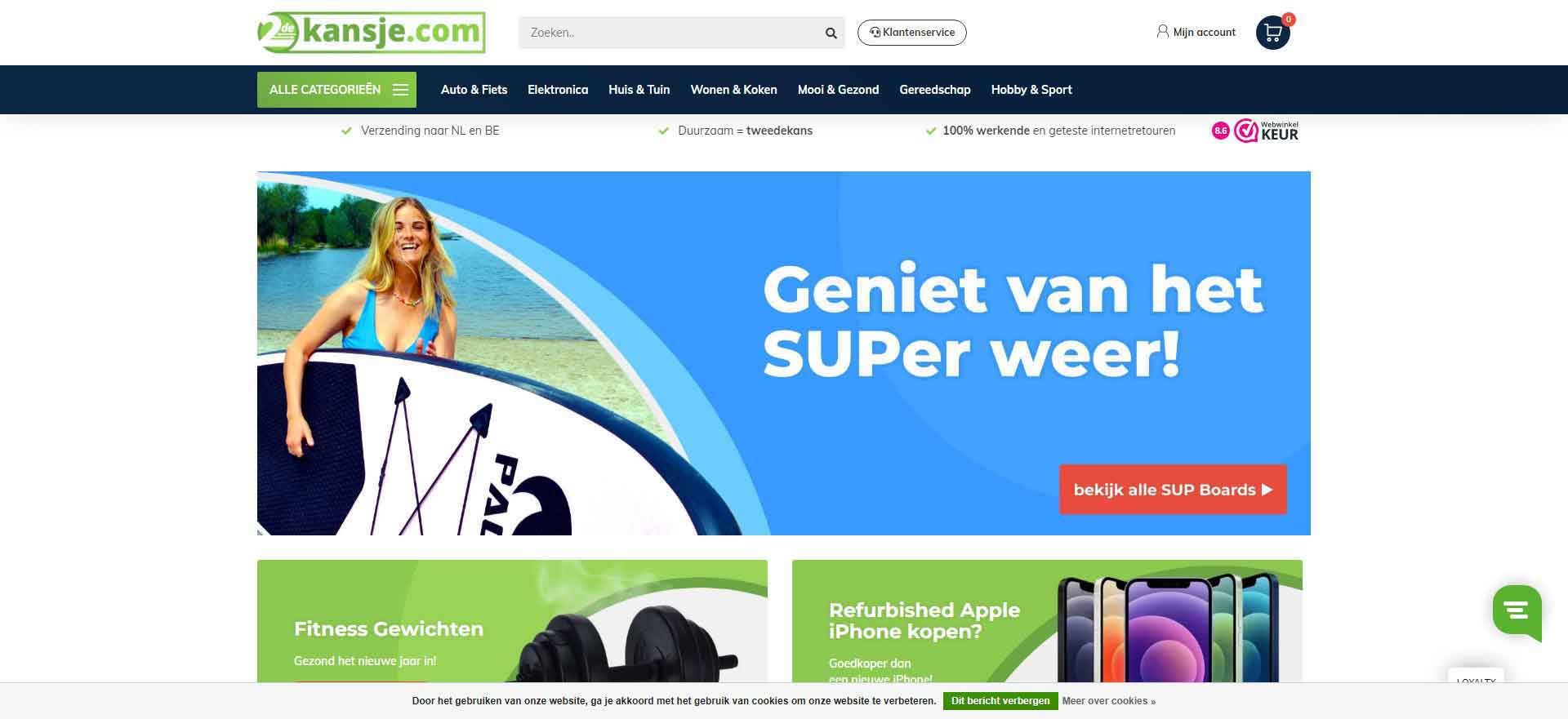 Dutch Secondhand Market Website: 2dekansje Website