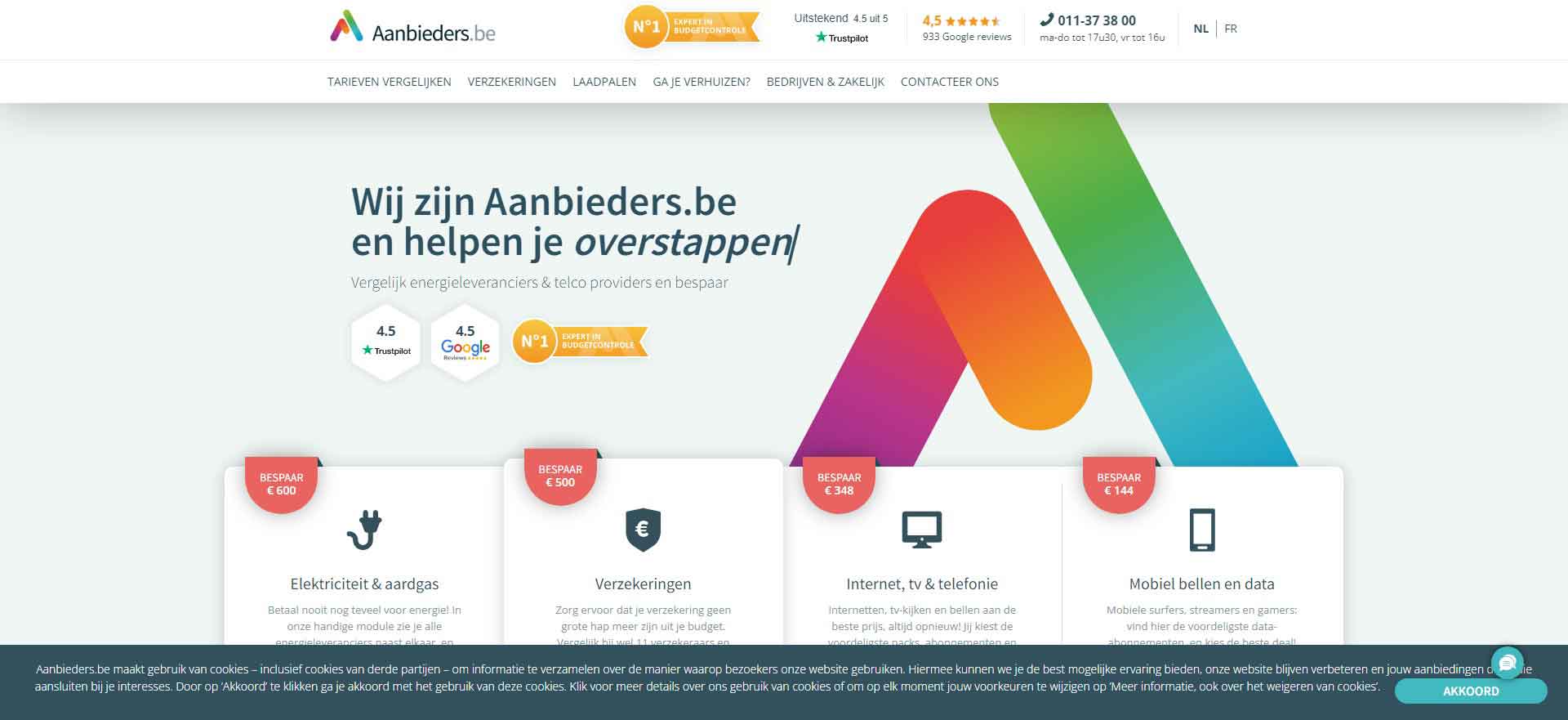 Aanbieders: Dutch Price Comparison Website