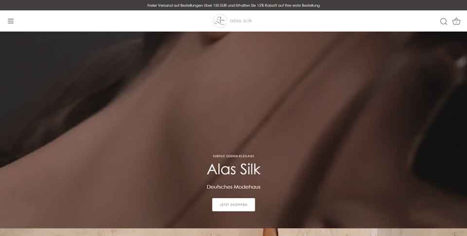 Alas Silk Official Website
