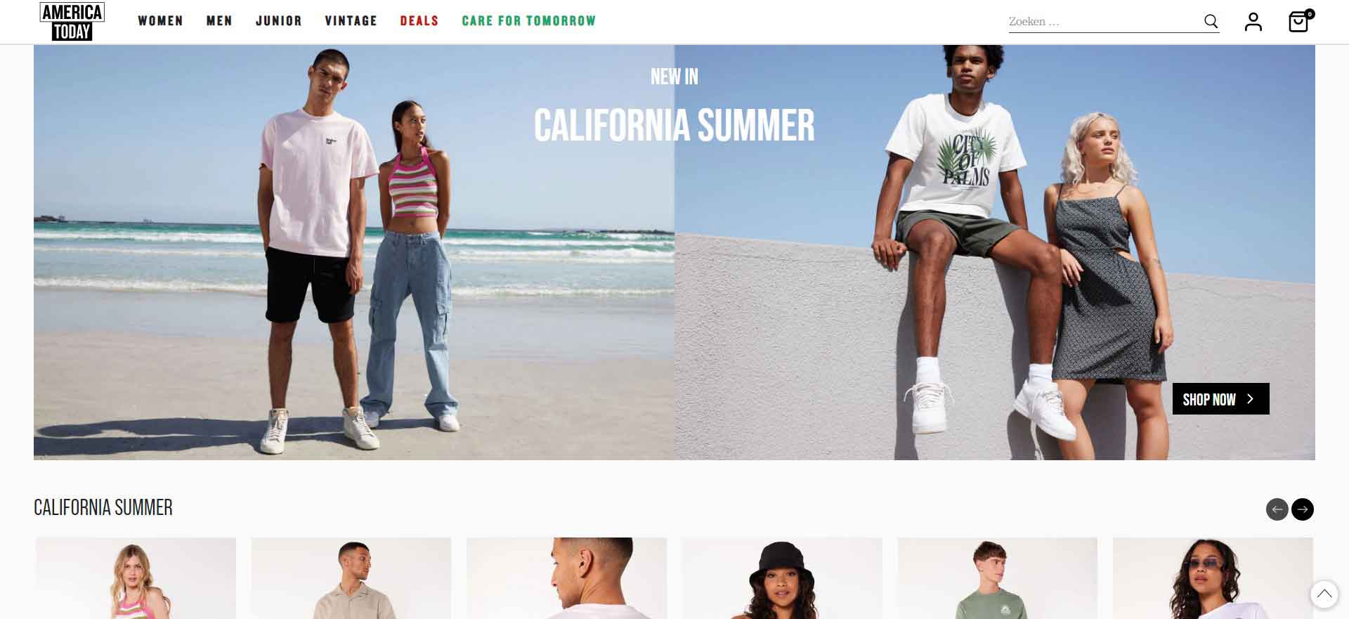Dutch Casualwear Brand: America Today Official Site