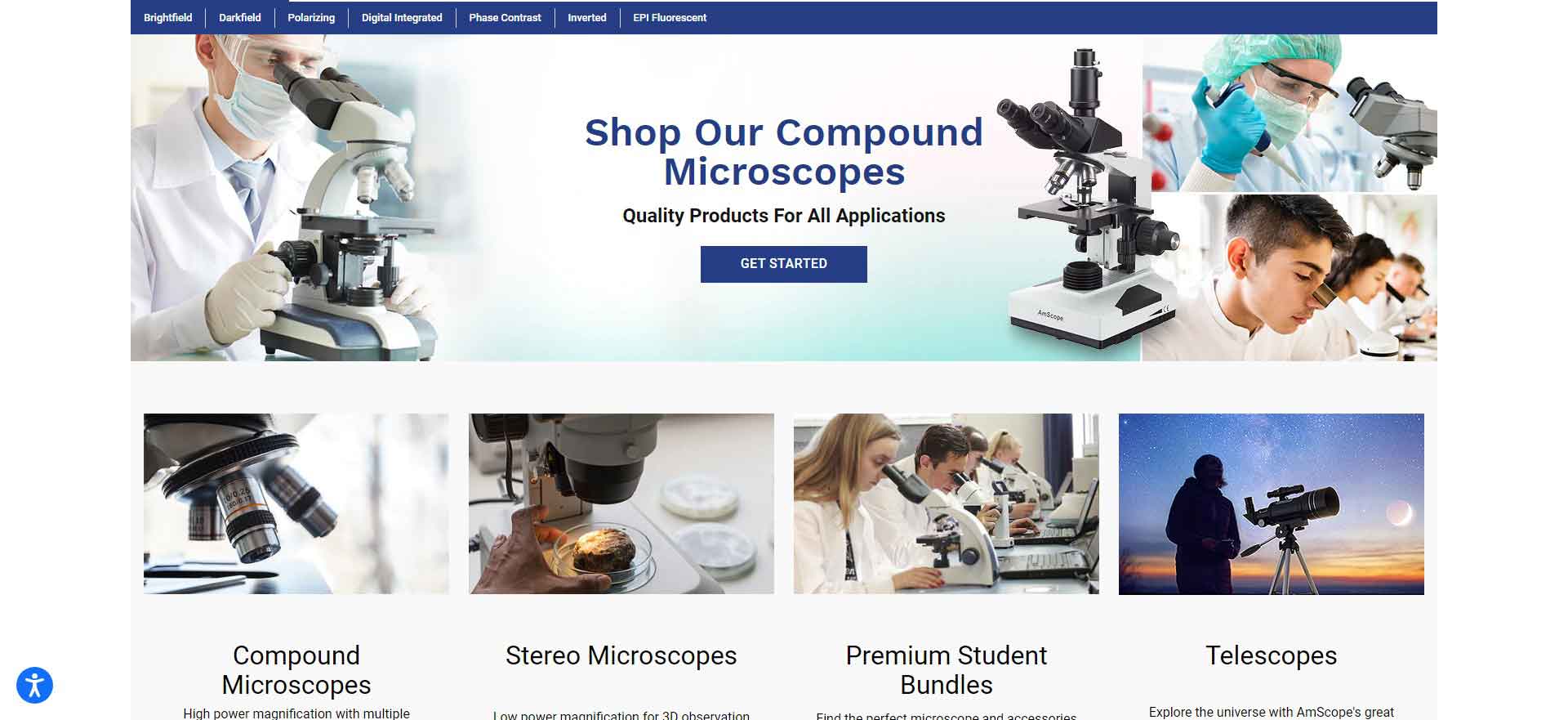 AmScope: The UK Website for Microscopes and Science Equipment
