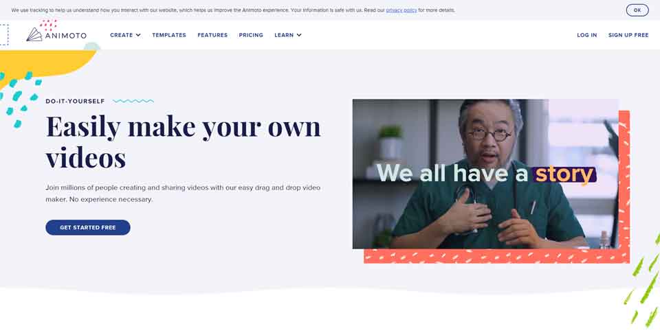Animoto Official Website