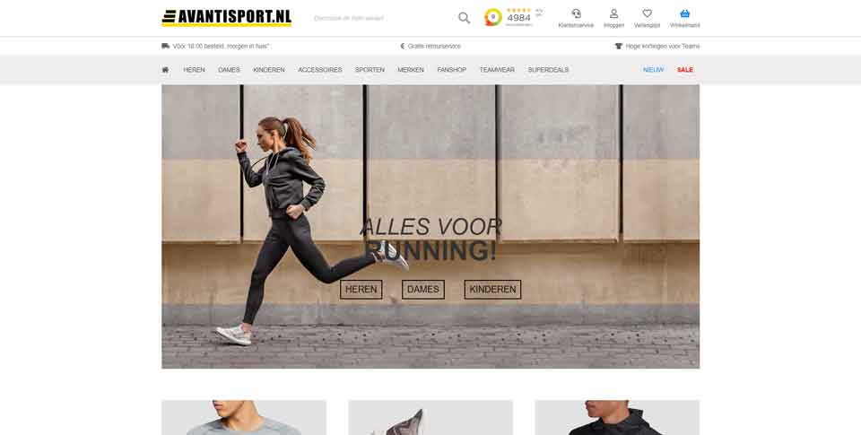 Avantisport Official Website