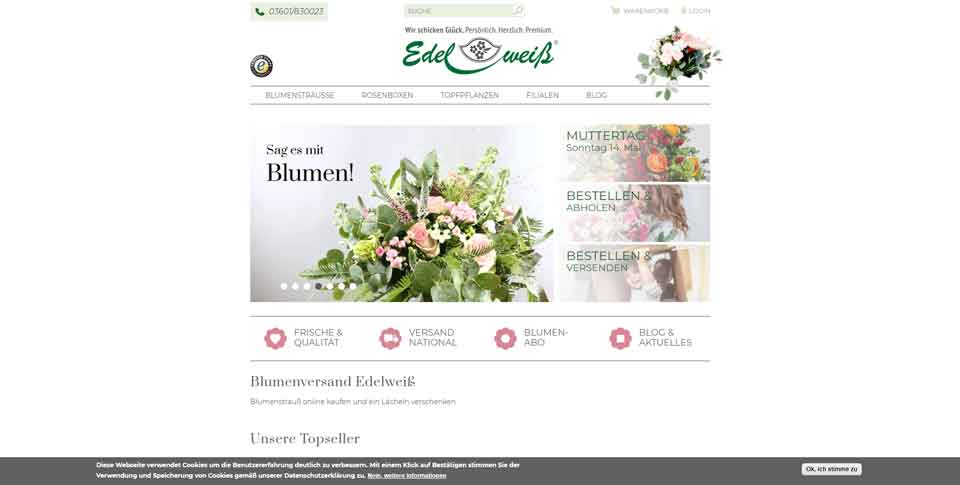 Blumenversand Edelweiss