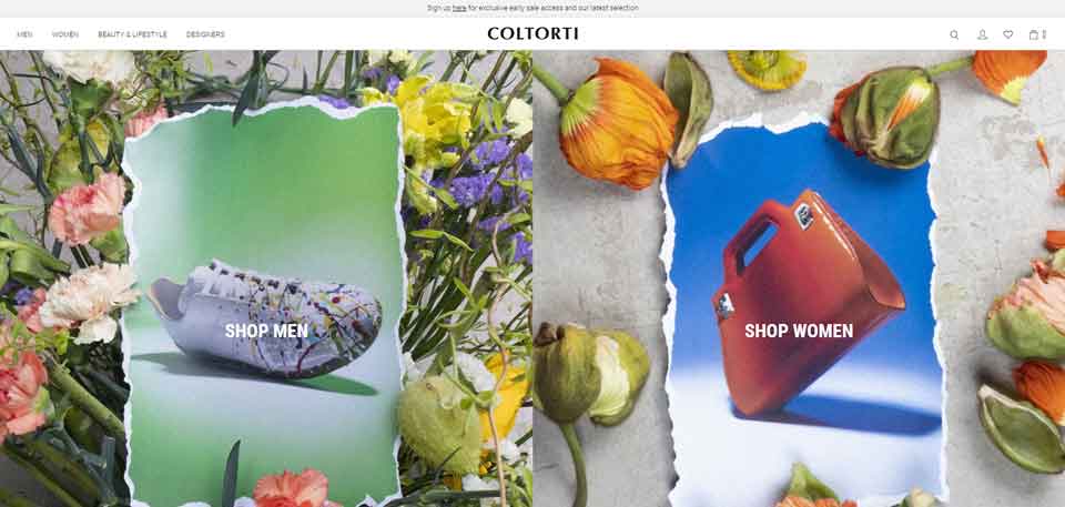 Coltorti Boutique us Official Website