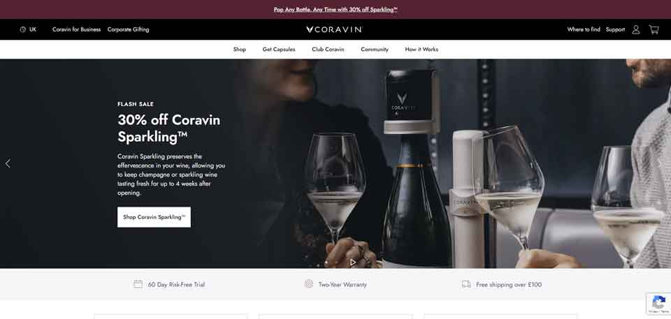 Coravin UK Official Website