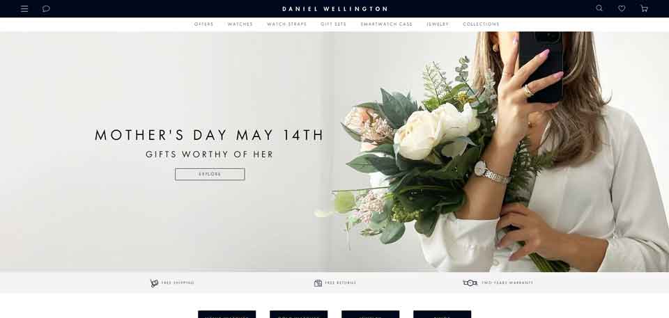 Daniel Wellington US Official Website