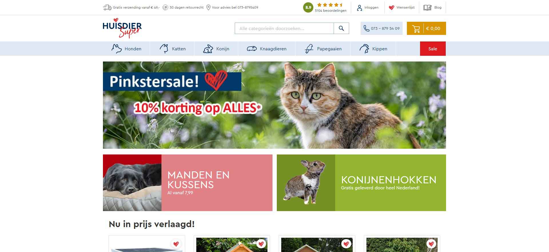 De Huisdiersuper: The Dutch Online Pet Store