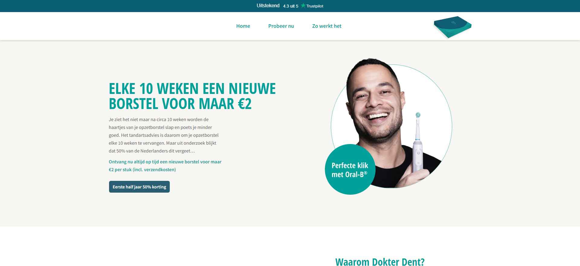 Dutch Dental Products E-commerce Platform: Dokter Dent Official Website