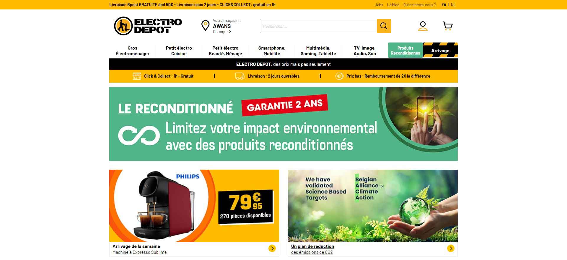 Electro Depot: Belgium's Premier Electronics E-commerce Store