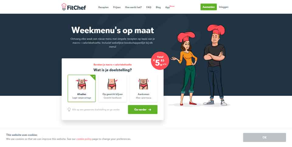 Fitchef Official Website
