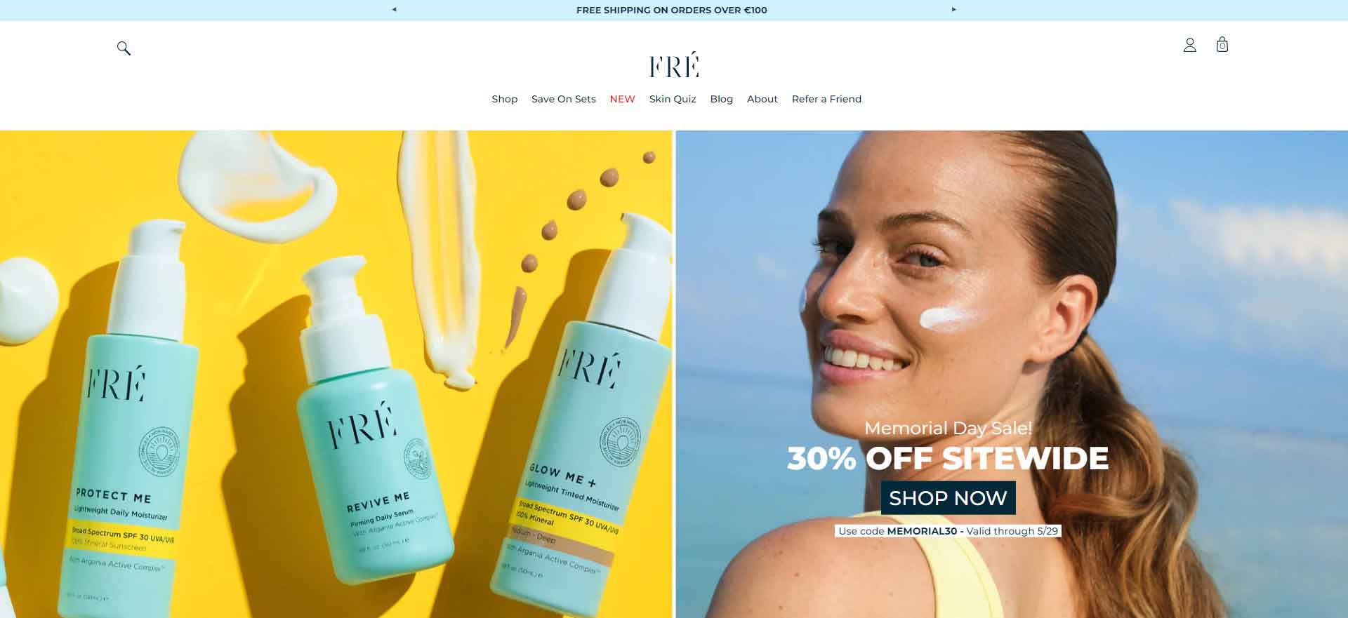 Fre Skincare Official Website: American Skincare Brand