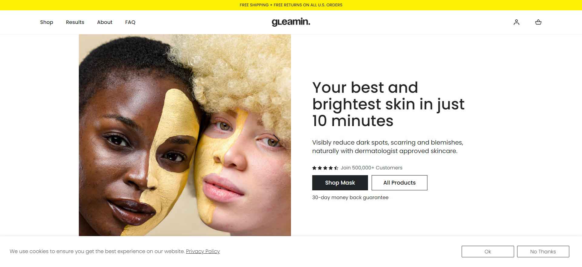 American Skincare Brand: Gleamin Official Website
