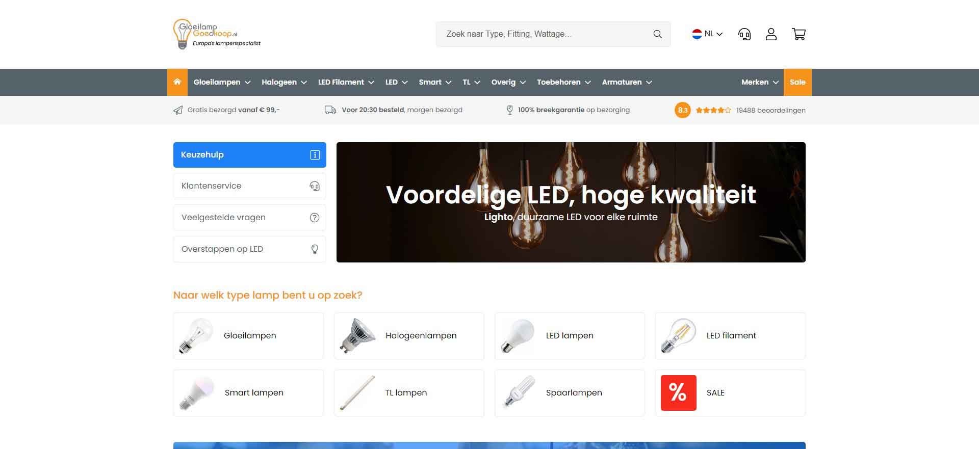 Gloeilampgoedkoop: The Dutch Website for Affordable Light Bulbs