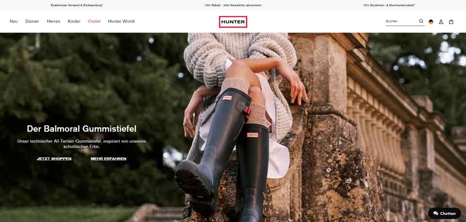 Hunter Official Website