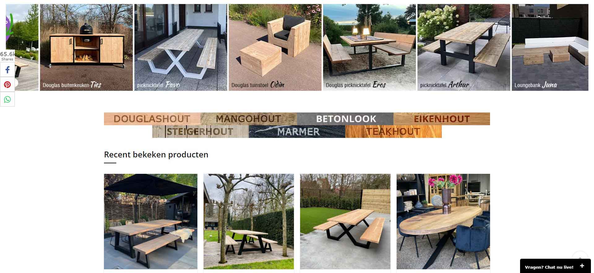 Industriële Meubel Shop - The Dutch Industrial Furniture Brand Website