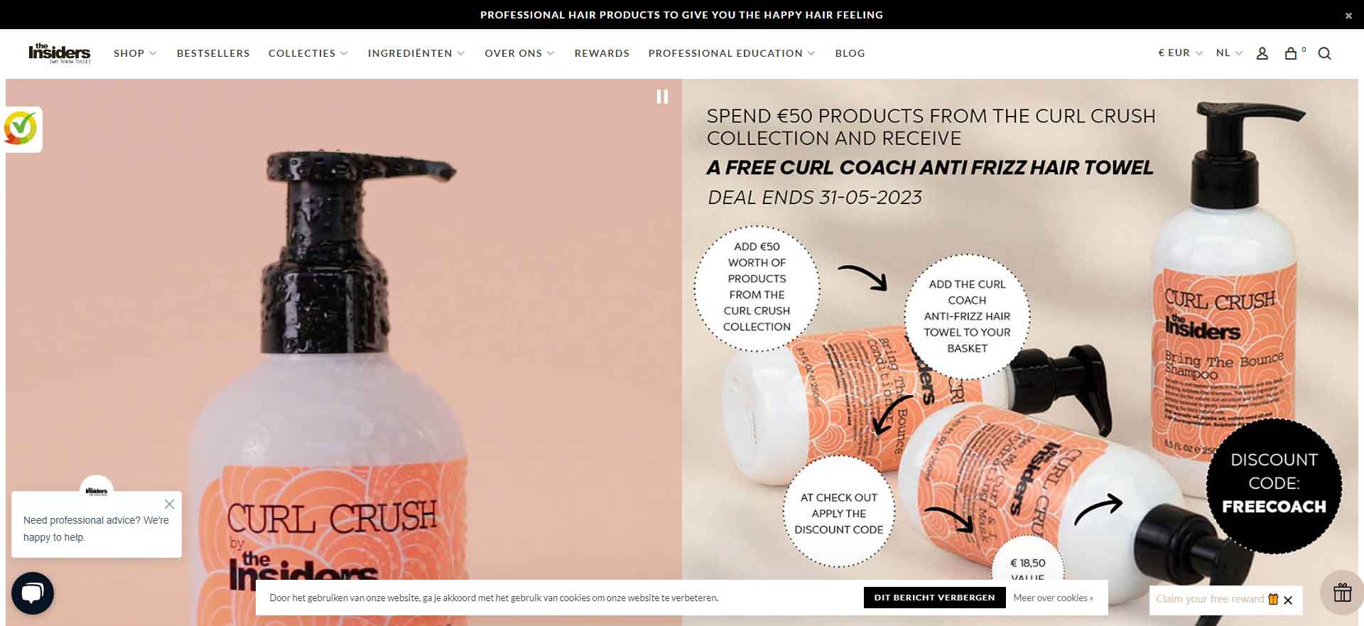Insiders Hair Official Website: Dutch Hair Care Brand