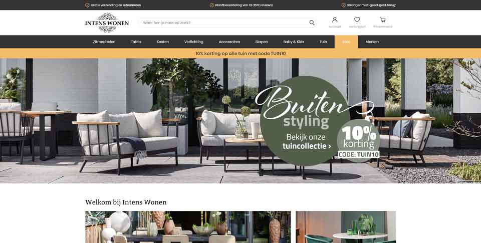 Intens wonen Official Website