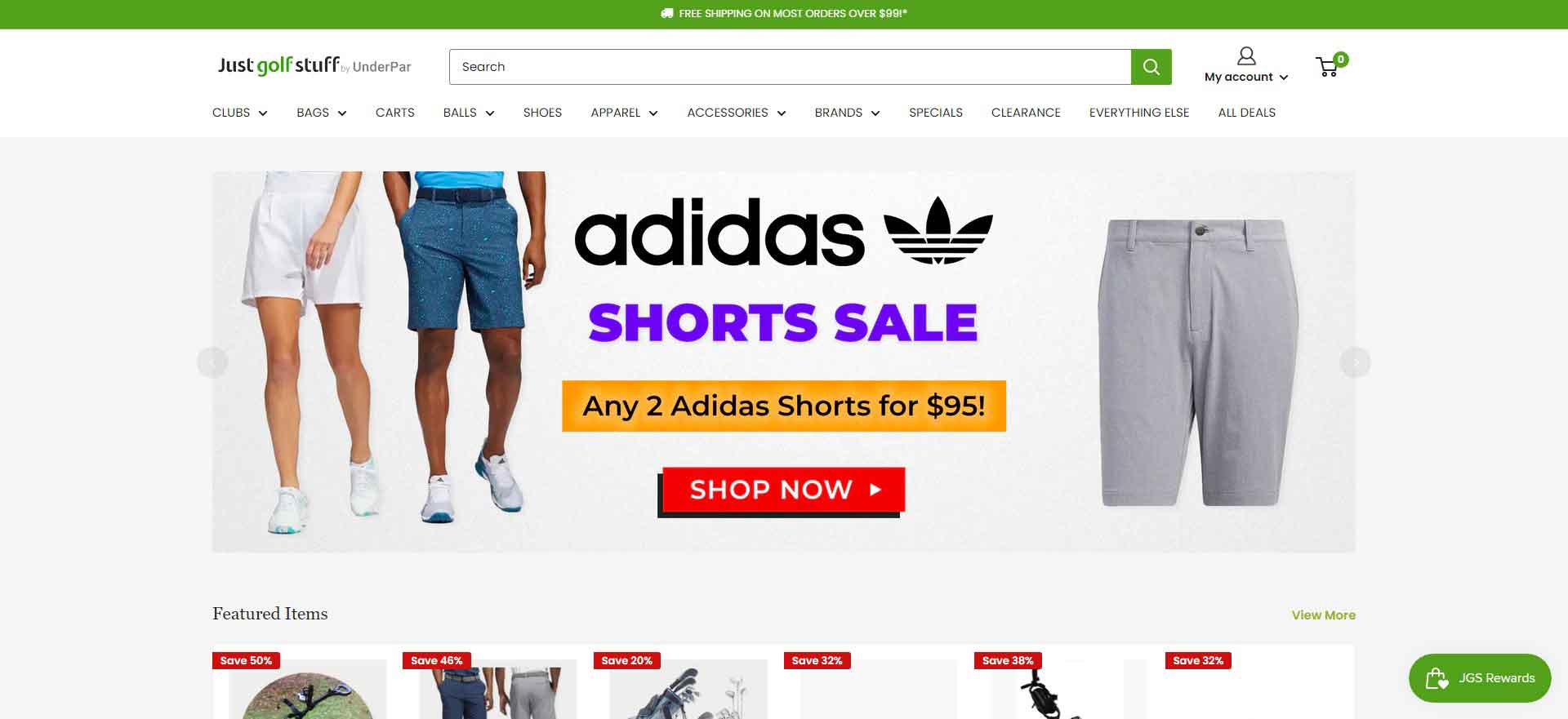 Just Golf Stuff: The Official Website of a Canadian Golf Equipment and Accessories Online Store