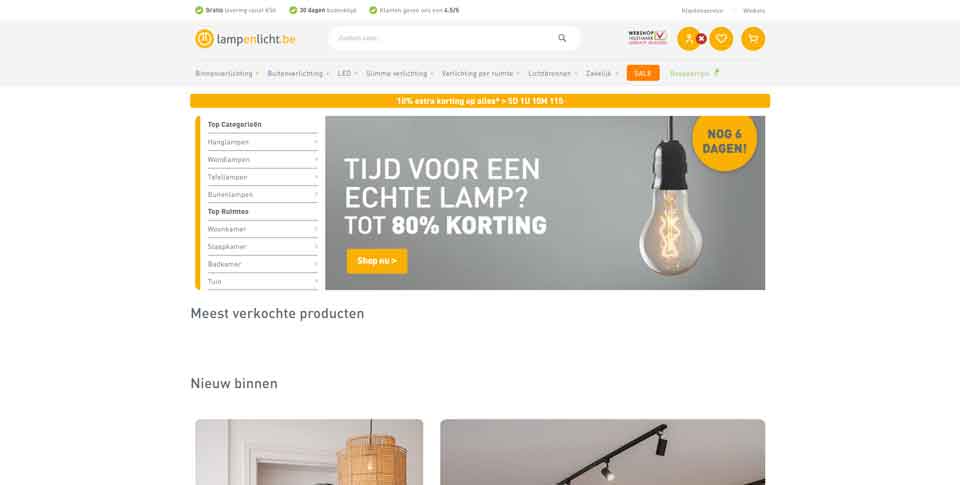 Lampenlicht Belgium Official Website