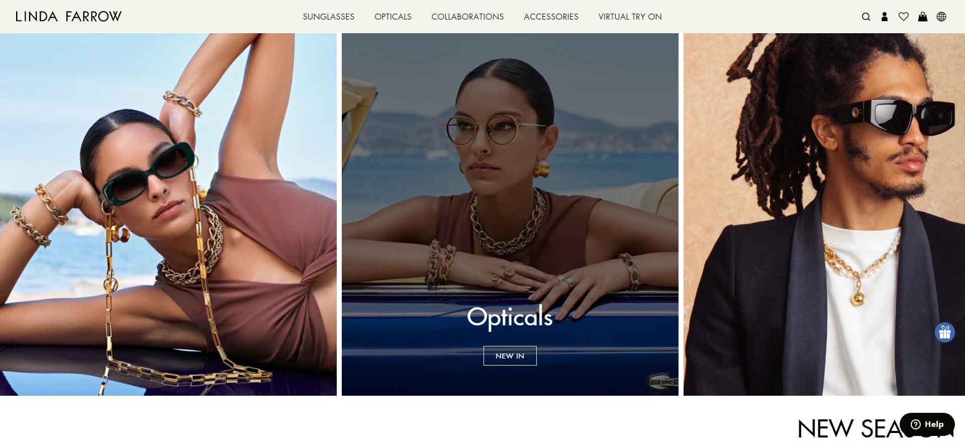 Premium British Eyewear Brand: Linda Farrow Official Website