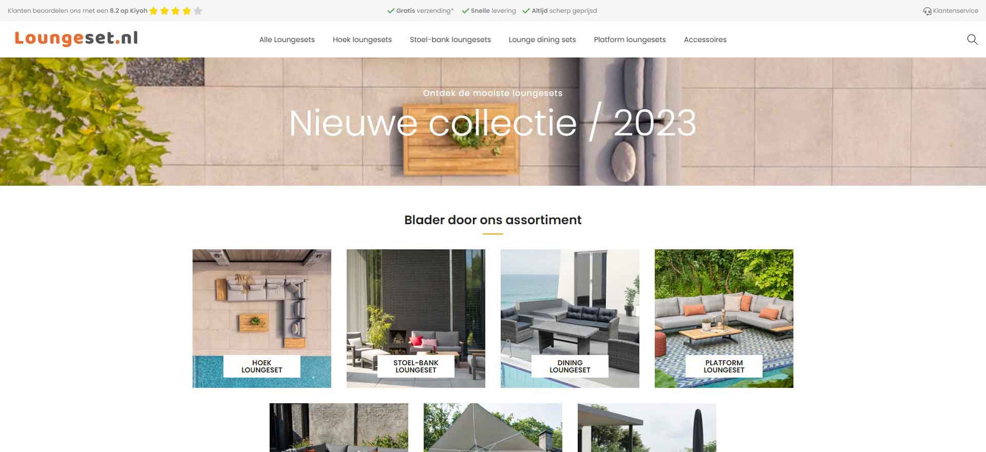 Loungeset.nl Official Website: The Dutch Outdoor Furniture Brand