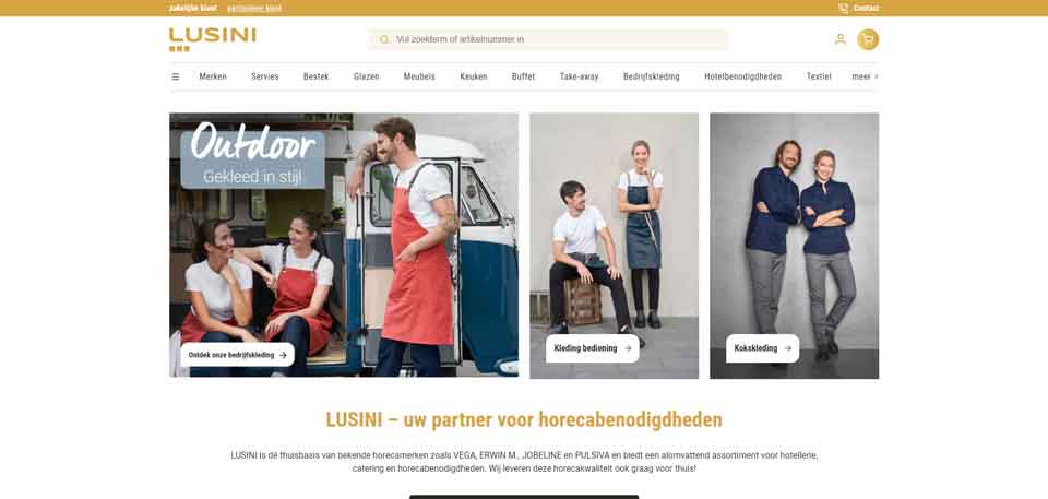 Lusini Official Website