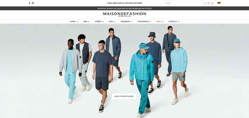 Maison Fashion Official Website