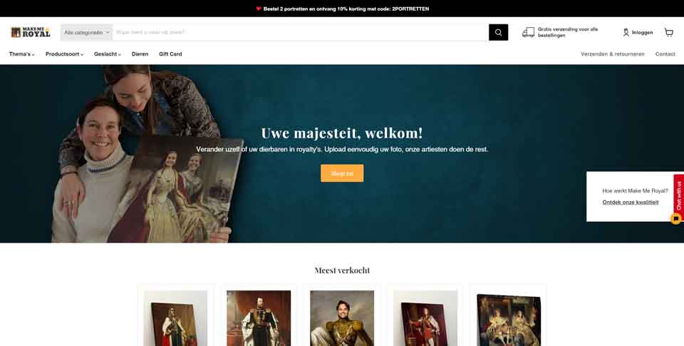 Make Me Royal Official Website