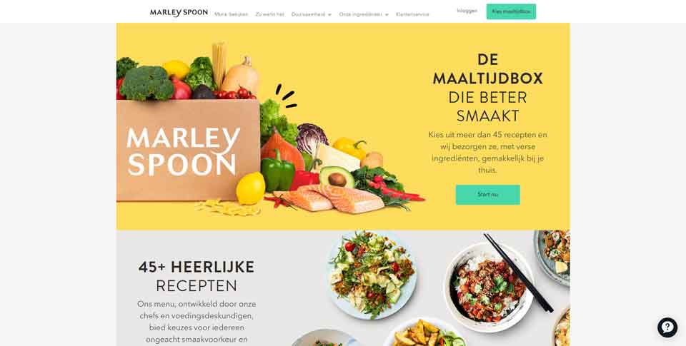 Marley Spoon Official Website