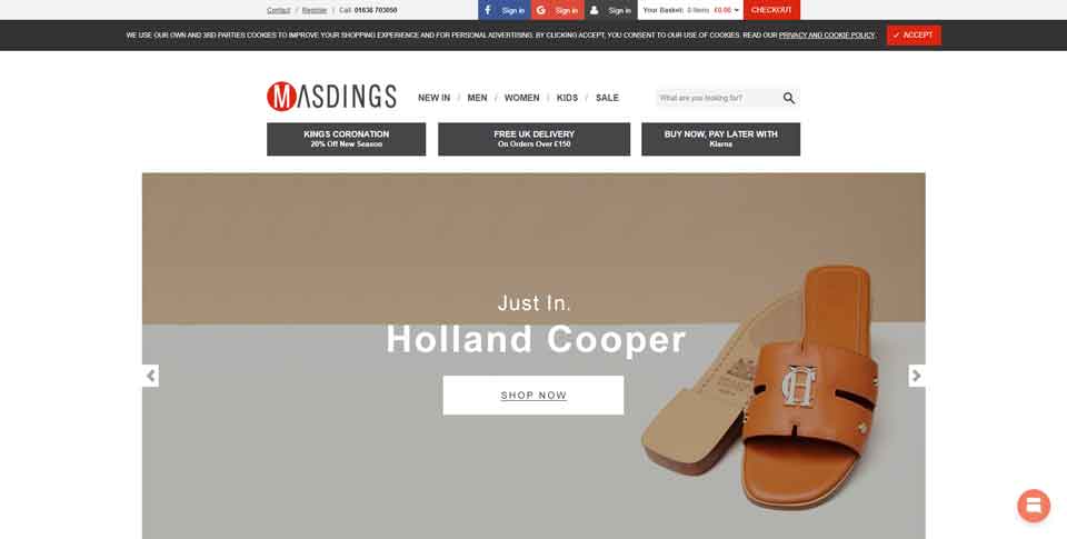 Masdings Official Website
