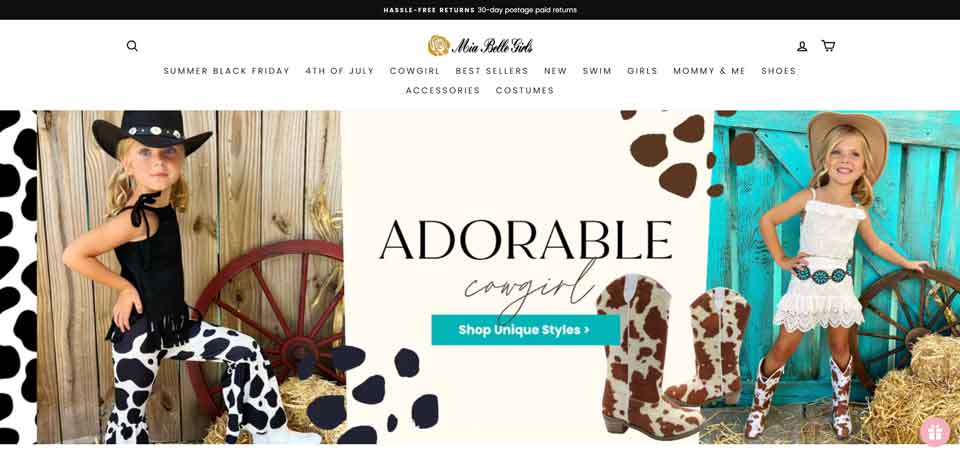 Mia Belle Baby Official Website
