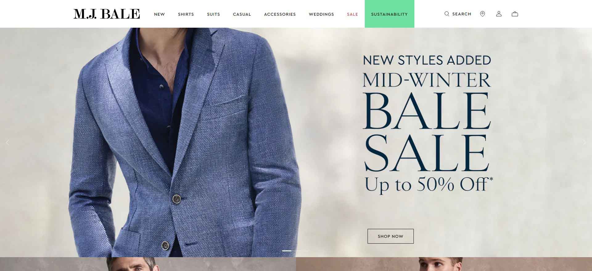 MJ Bale Official Website: Australian Men's Suit Brand