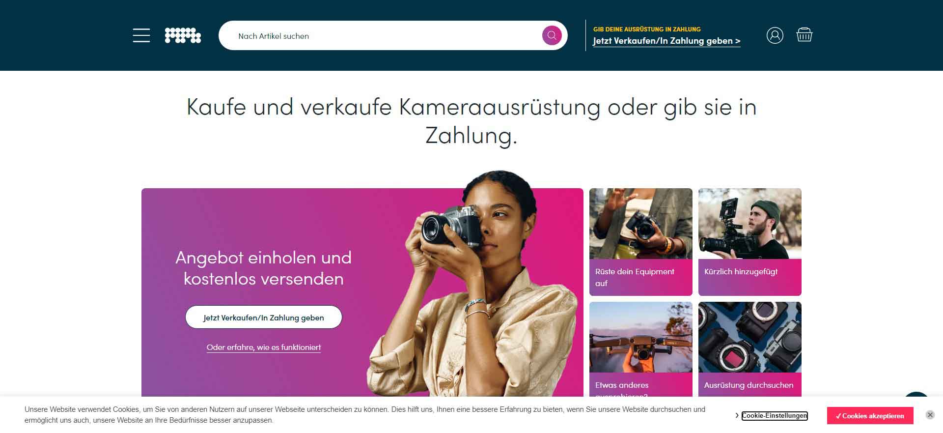 MPB Official Website : Global Platform for Buying and Selling Used Camera Gear