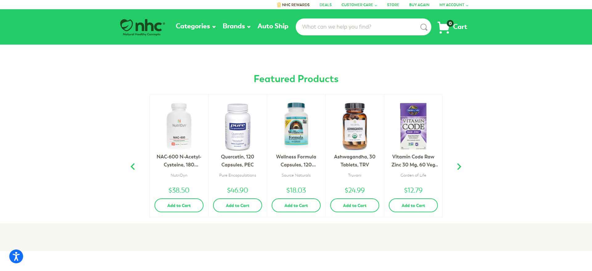 Natural Health Concepts: U.S. Nutrition and Supplement Brand