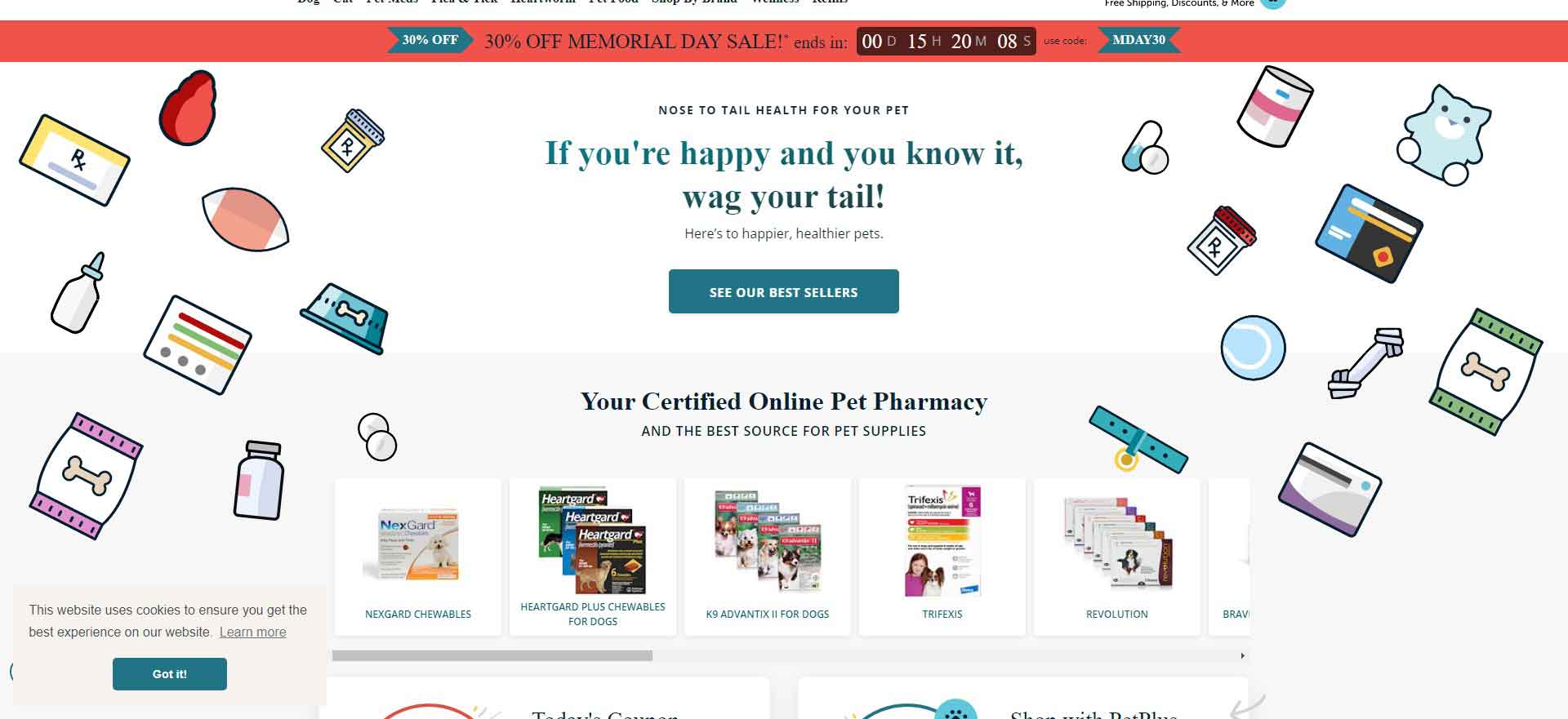 PetCareRx Official Website: A Pet Health Supplement Brand