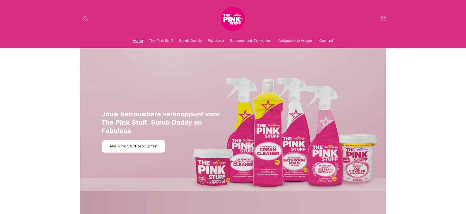 Pink Stuff: Dutch Home Cleaning Brand Official Website