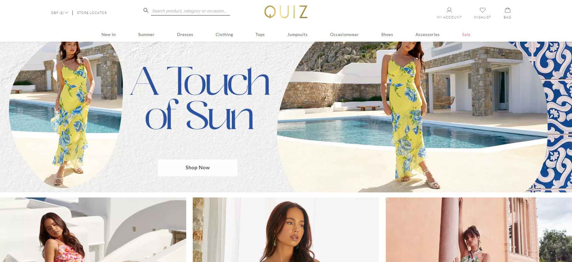 British Fashion Brand: Quiz Clothing Official Website