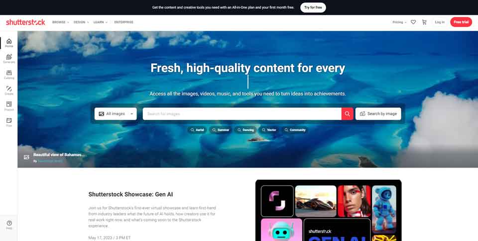 Shutterstocks Official Website