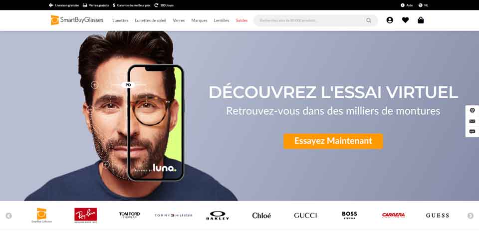 SmartBuyGlasses  Official Website