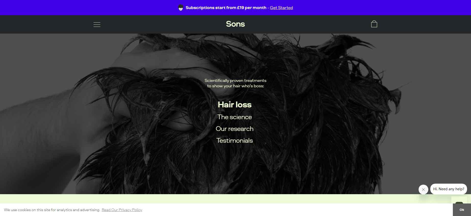 Sons Official Website: British Menswear Brand