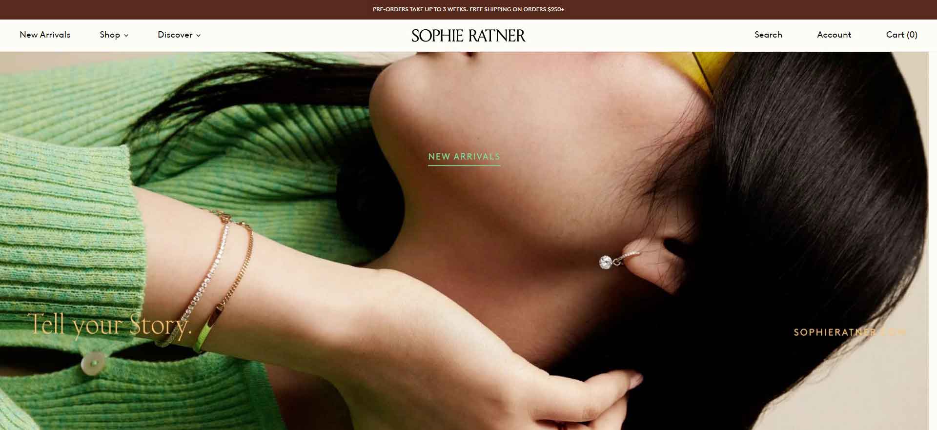 Sophie Ratner - The American Fine Jewelry Brand Website