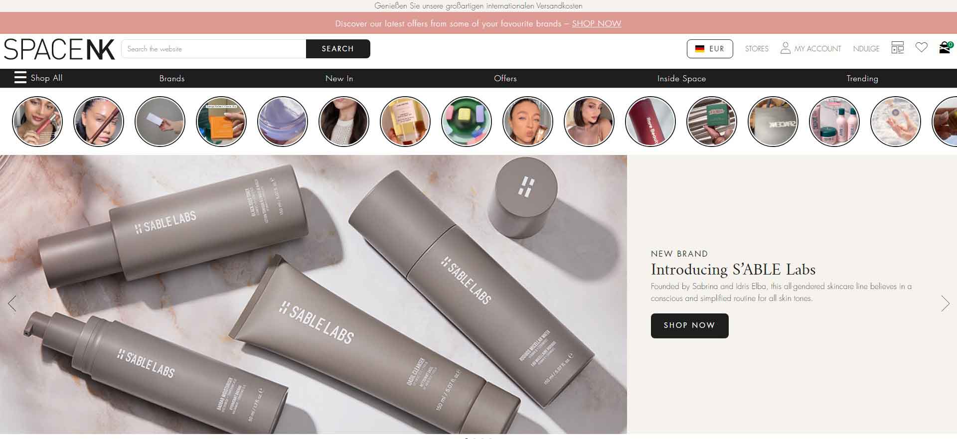 Space NK Official Website: Global Beauty Brand