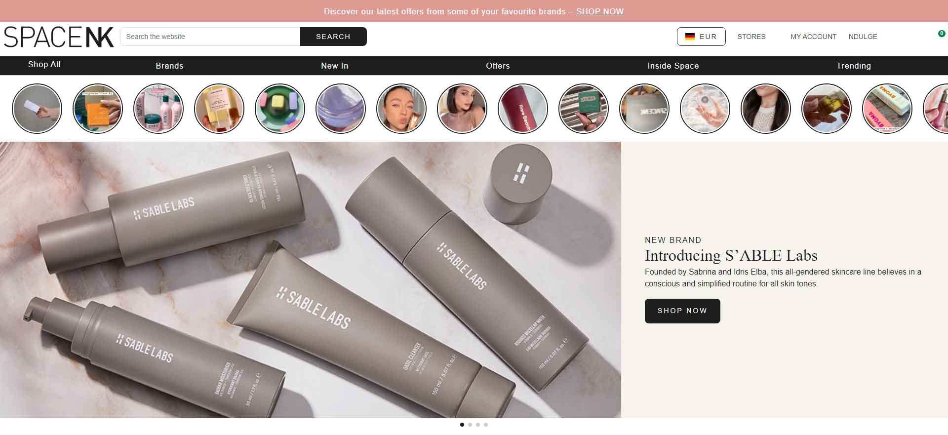 Space NK - The British Beauty Brand Website