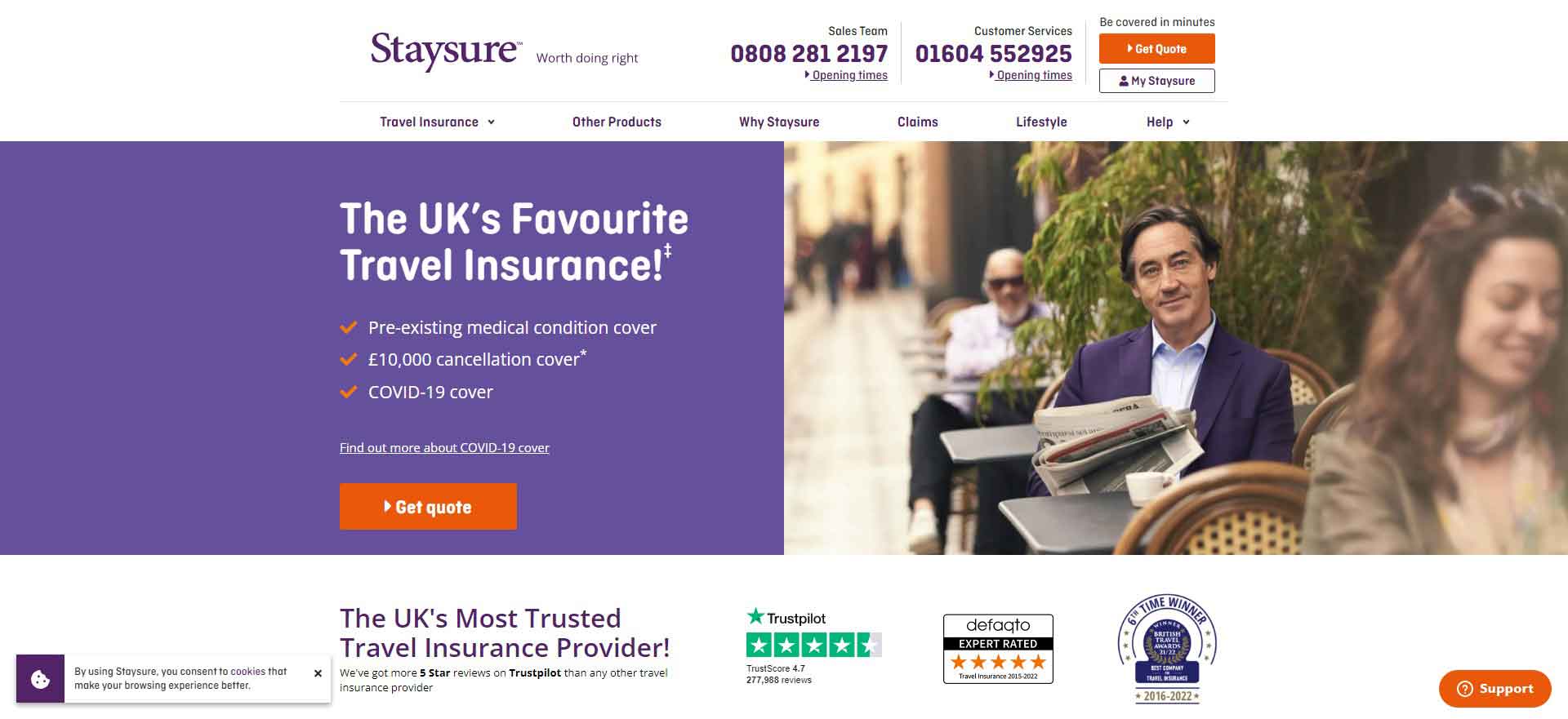 Staysure: British Travel Insurance Official Website