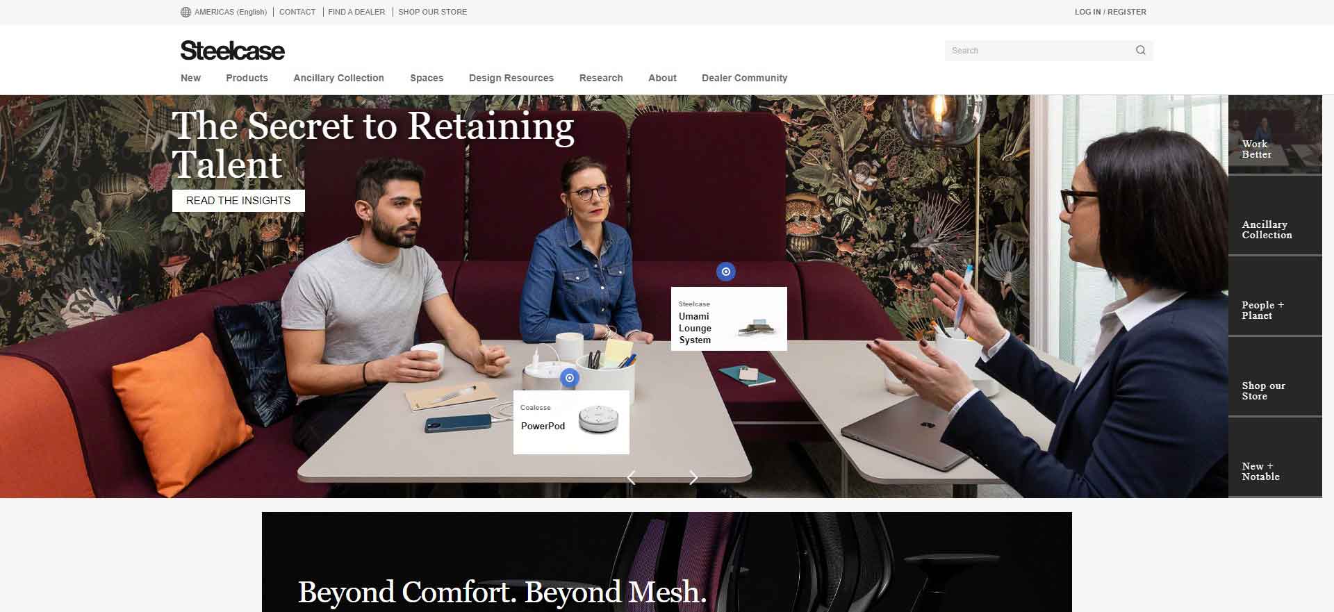 Steelcase Official Website: An Office Furniture Brand
