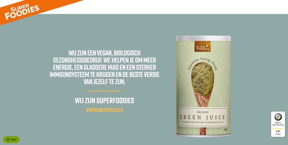 Supergreens Official Website
