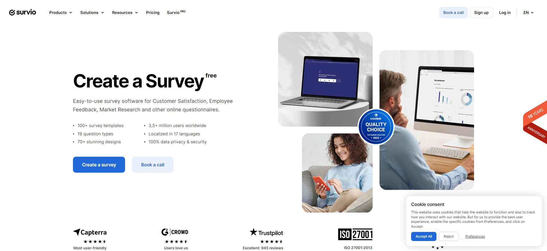 Survio: The Official Website of an Online Survey Maker for Global Users
