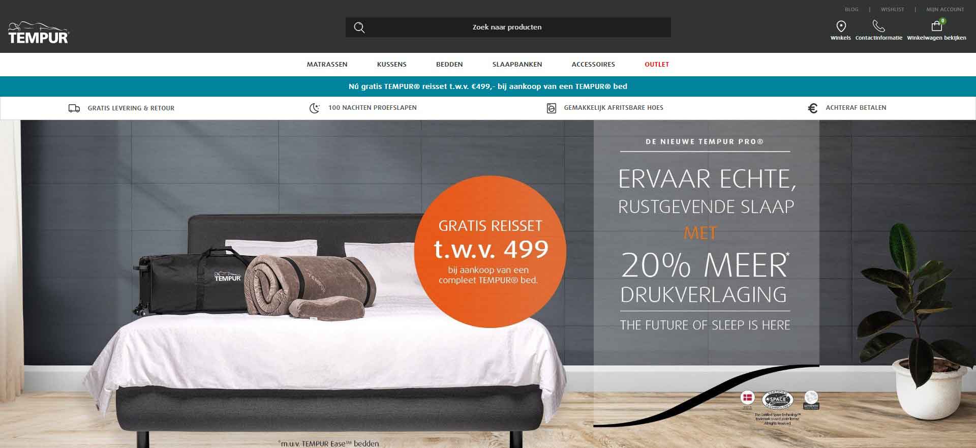 Tempur Official Website: The Dutch Mattress Brand