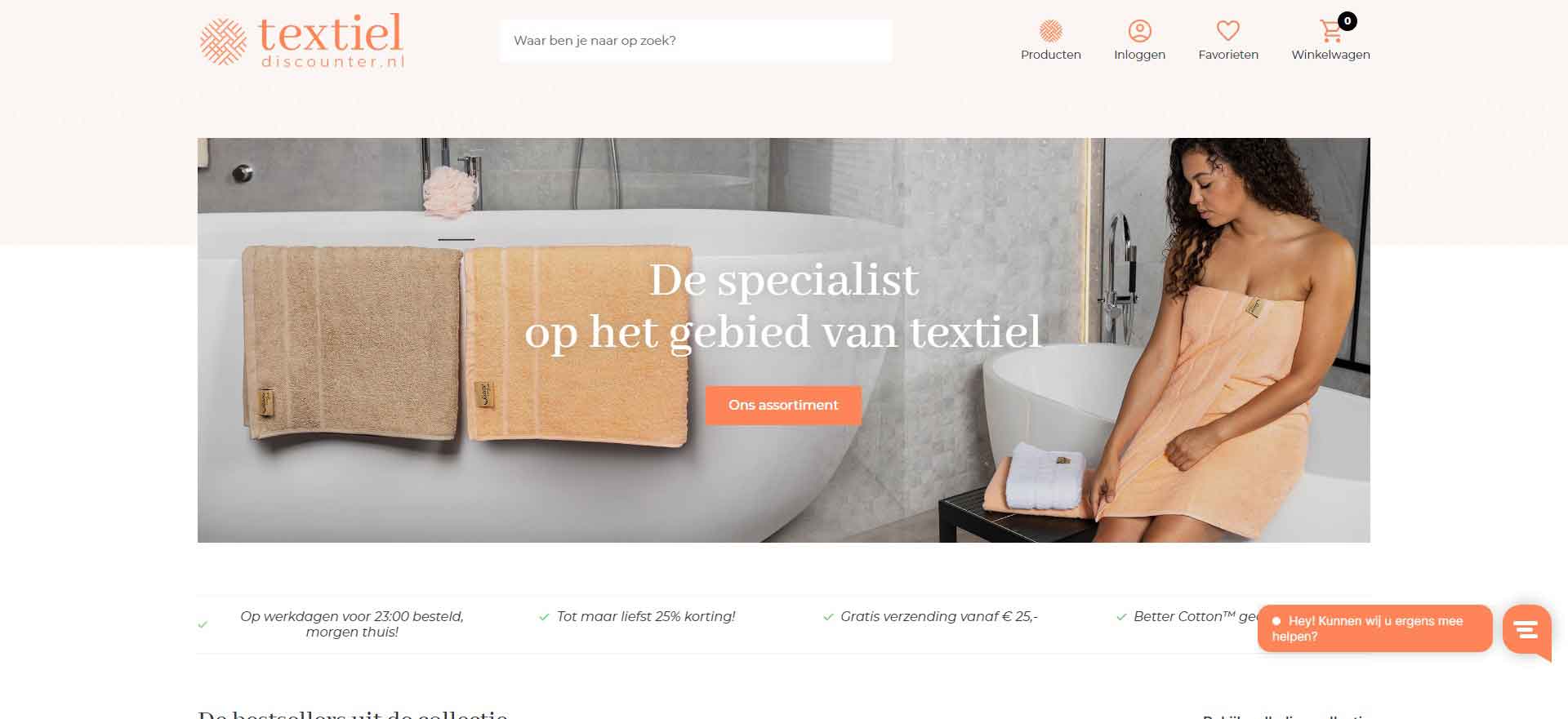 Dutch Home Textiles Store: Textiel Discounter Official Website
